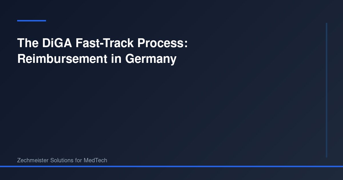 The DiGA Fast-Track Process: Reimbursement in Germany | Strategic ...